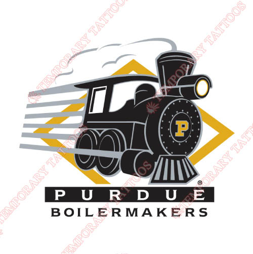 Purdue Boilermakers Customize Temporary Tattoos Stickers NO.5959
